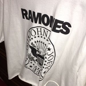 Ramones crop top